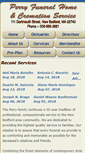 Mobile Screenshot of perryfuneral.com